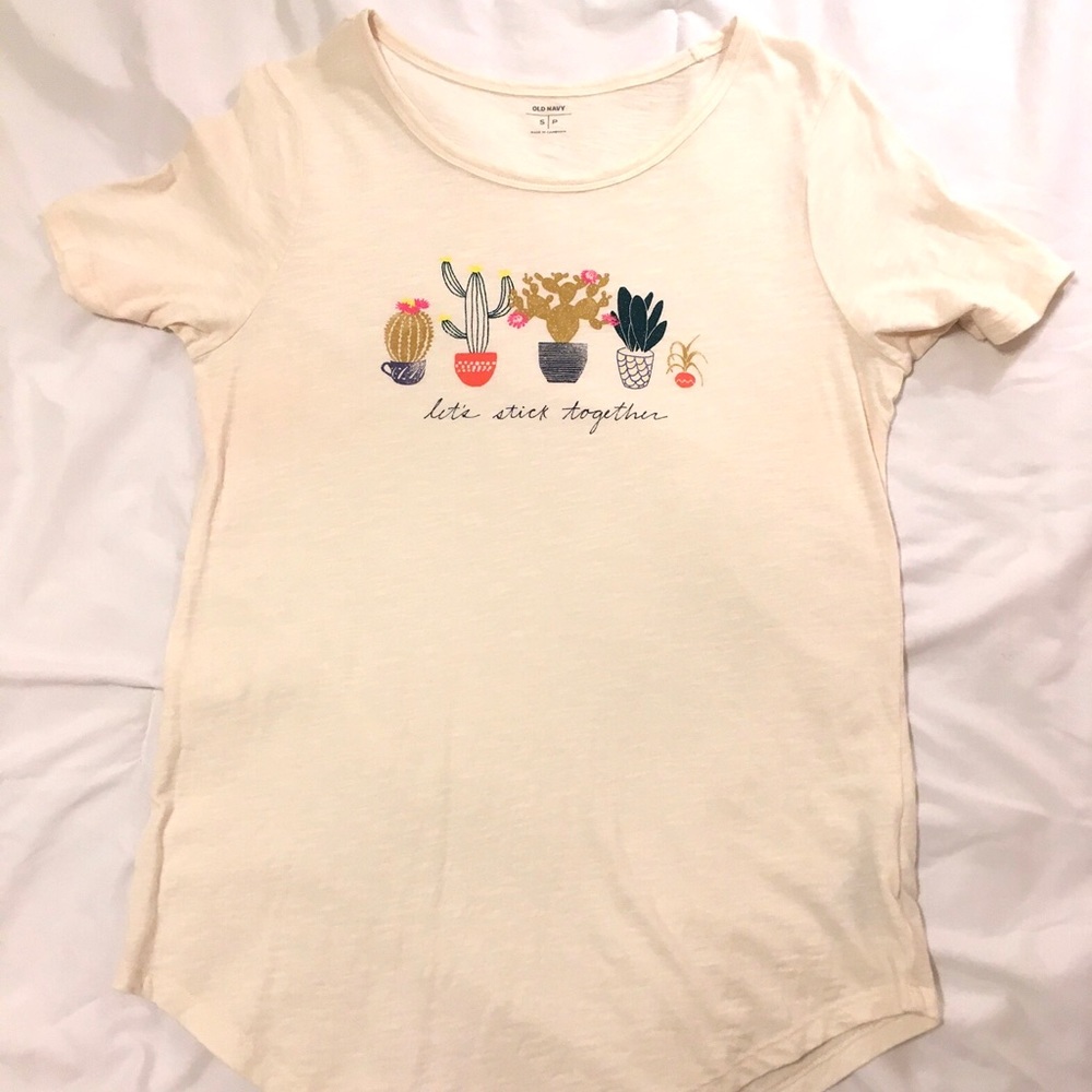 Old Navy “Let’s Stick Together” Tee